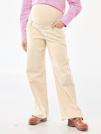 Pantaloni premaman wide leg