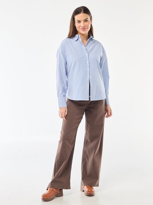 Pantaloni premaman wide leg - Kiabi
