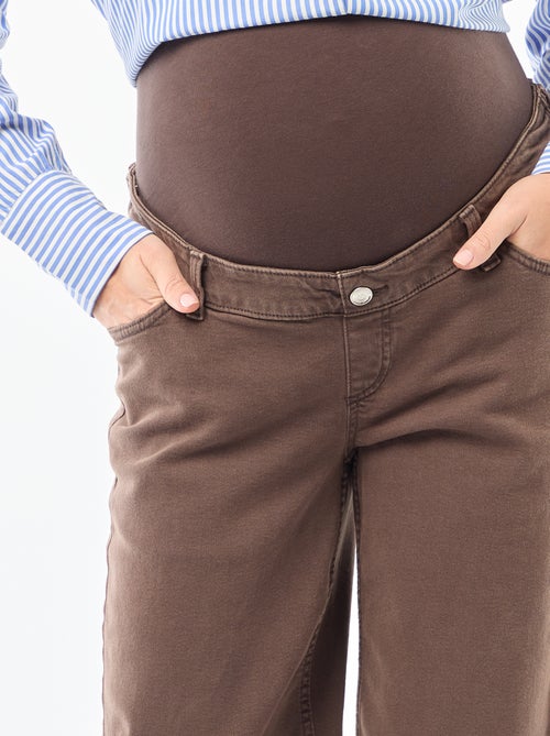 Pantaloni premaman wide leg - Kiabi