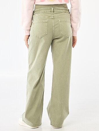 Pantaloni premaman wide leg
