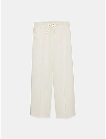 Pantaloni pull-on a gamba ampia dilvin