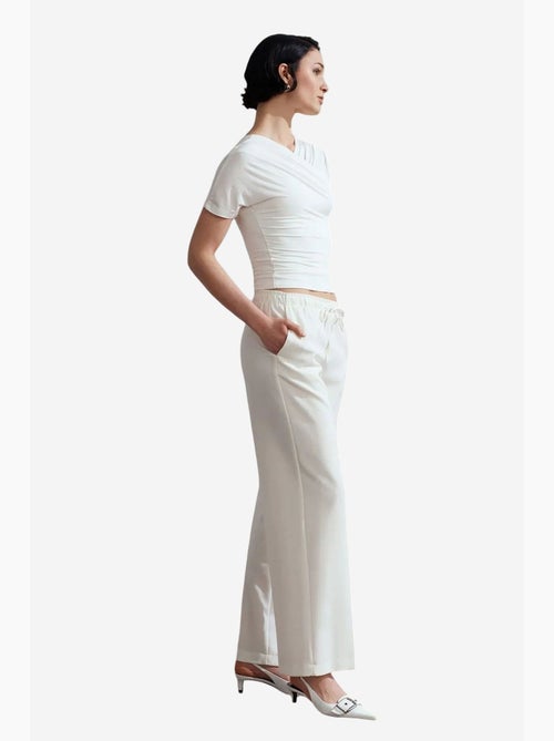 Pantaloni pull-on a gamba ampia dilvin - Kiabi Pantaloni pull-on a gamba ampia dilvin - Kiabi