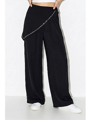 Pantaloni pull-on a gamba ampia lucci