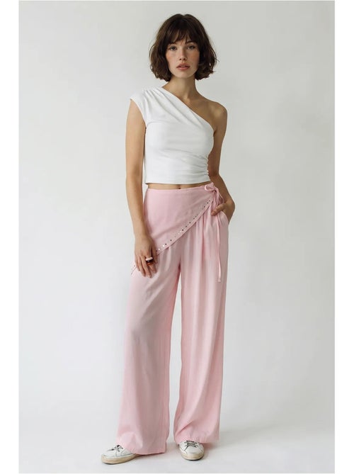 Pantaloni pull-on a gamba ampia lucci - Kiabi Pantaloni pull-on a gamba ampia lucci - Kiabi