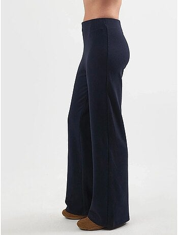 Pantaloni pull-on a vita alta a gamba dritta busem