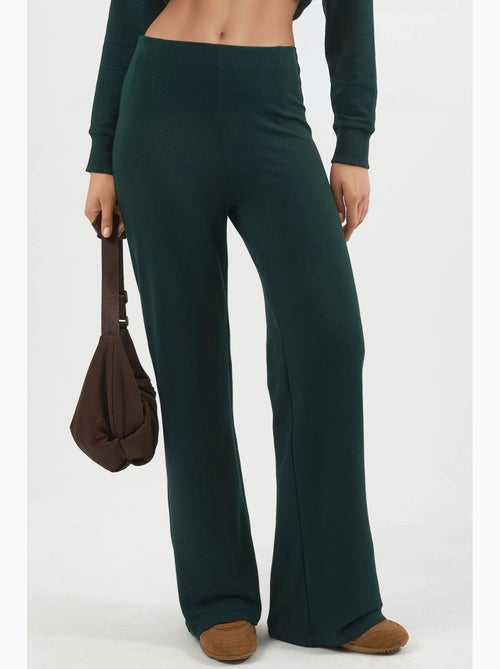 Pantaloni pull-on a vita alta a gamba dritta busem - Kiabi Pantaloni pull-on a vita alta a gamba dritta busem - Kiabi