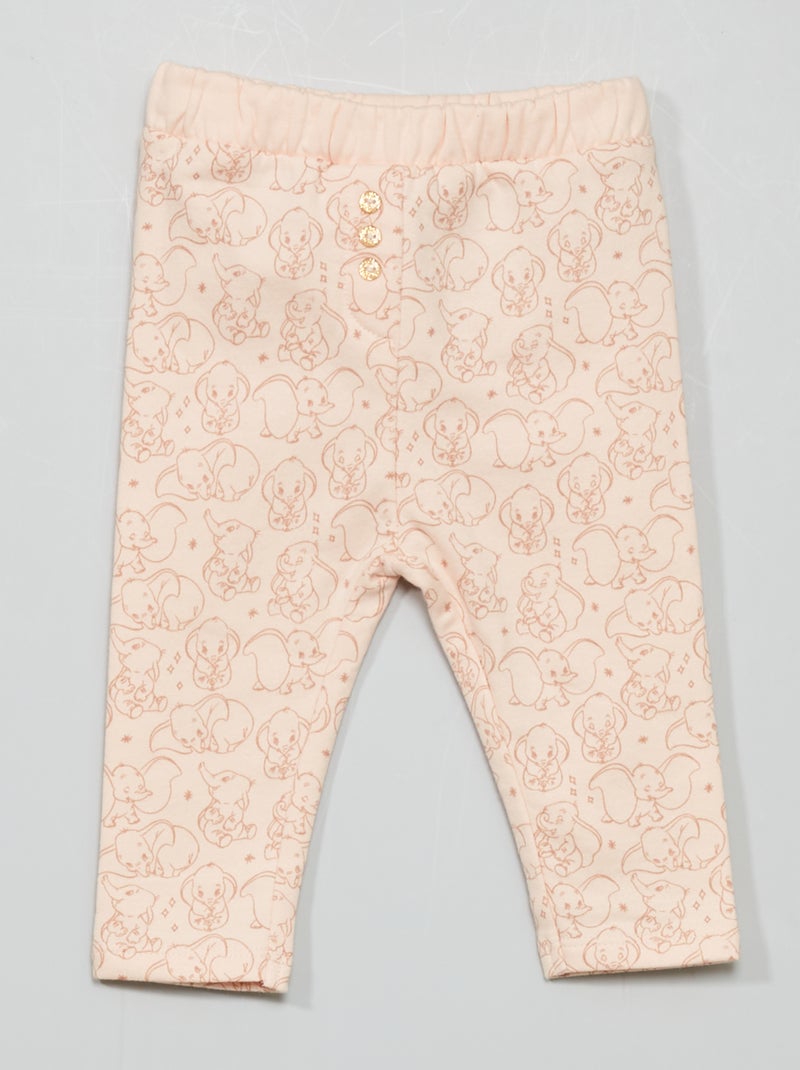 Pantaloni puro cotone 'Disney' ROSA - Kiabi