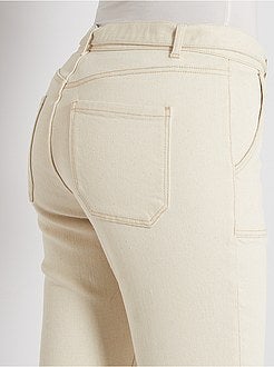 Pantaloni regular con cintura da annodare - Kiabi
