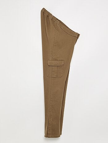 Pantaloni regular con tasche a patta - collezione facile da indossare