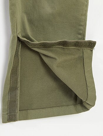 Pantaloni regular con tasche a patta - collezione facile da indossare