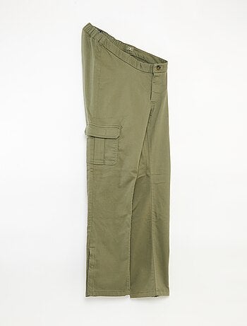 Pantaloni regular con tasche a patta - collezione facile da indossare