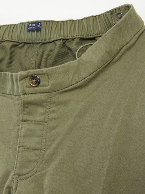 Pantaloni regular con tasche a patta - collezione facile da indossare - Kiabi