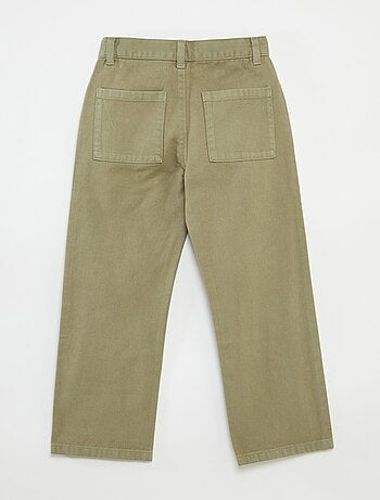 Pantaloni regular con tasche