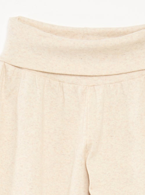 Pantaloni regular con vita elasticizzata - Kiabi