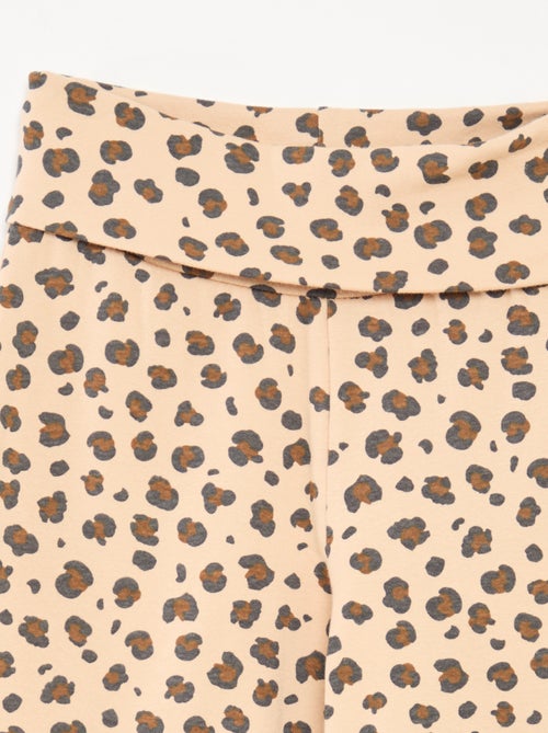 Pantaloni regular con vita elasticizzata - Kiabi