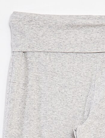 Pantaloni regular con vita elasticizzata