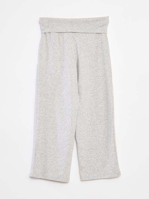 Pantaloni regular con vita elasticizzata - Kiabi