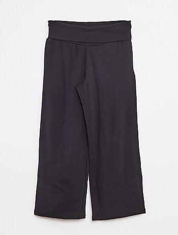 Pantaloni regular con vita elasticizzata