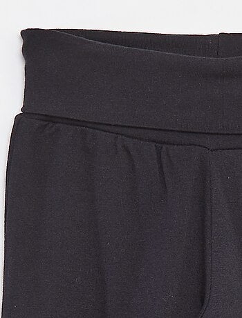 Pantaloni regular con vita elasticizzata