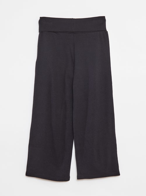 Pantaloni regular con vita elasticizzata - Kiabi