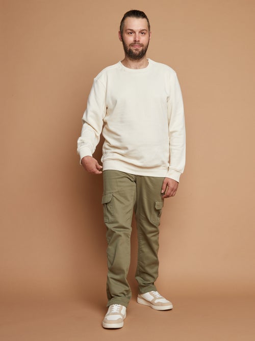 Pantaloni regular fit con tasche con patta - So Easy - Kiabi