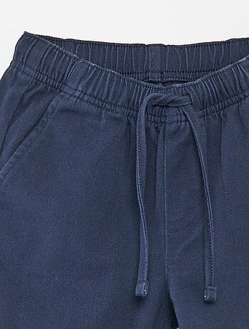 Pantaloni regular tinta unita