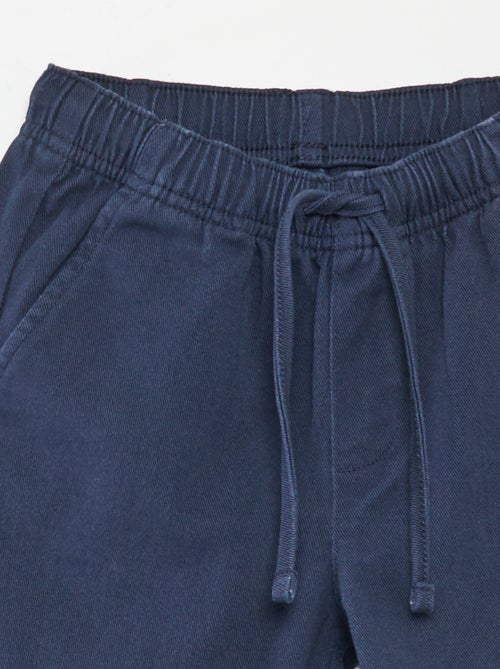 Pantaloni regular tinta unita - Kiabi