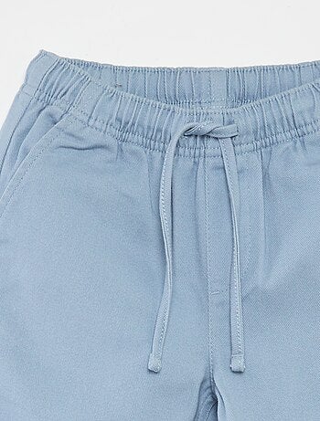 Pantaloni regular tinta unita