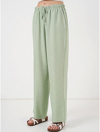 Pantaloni relaxed a gamba ampia con coulisse bdart