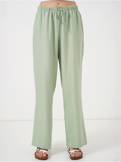 Pantaloni relaxed a gamba ampia con coulisse bdart - Kiabi Pantaloni relaxed a gamba ampia con coulisse bdart - Kiabi