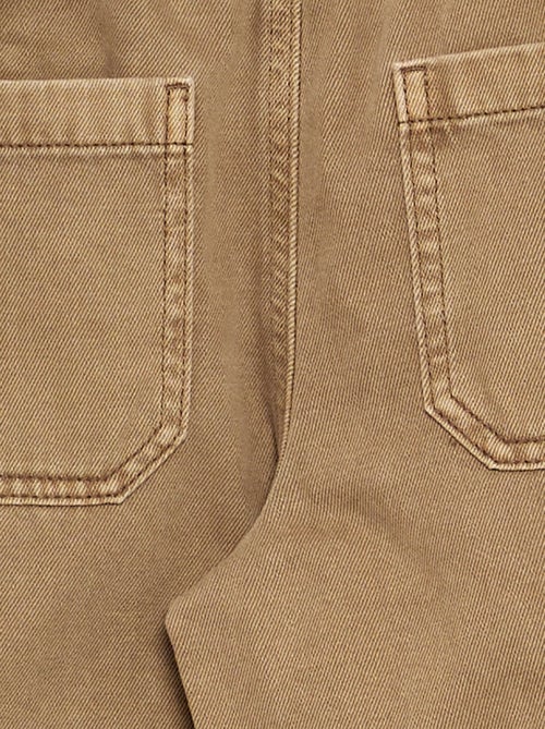 Pantaloni relaxed fit con vita elasticizzata - Kiabi