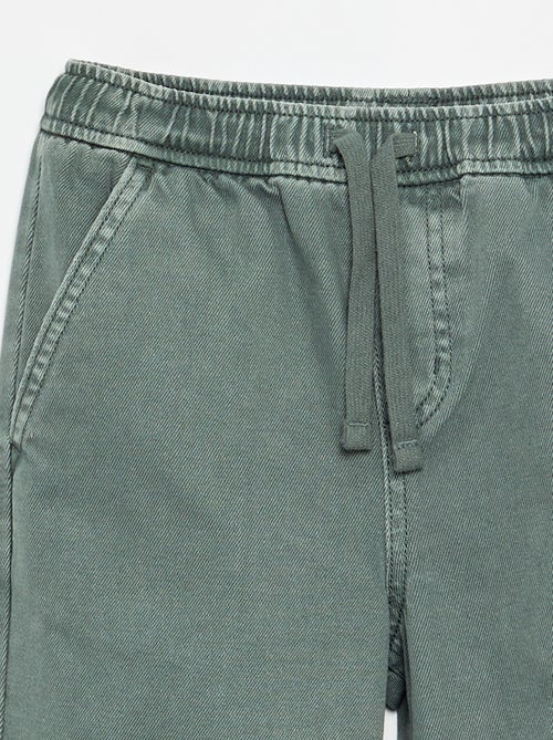 Pantaloni relaxed fit con vita elasticizzata - Kiabi