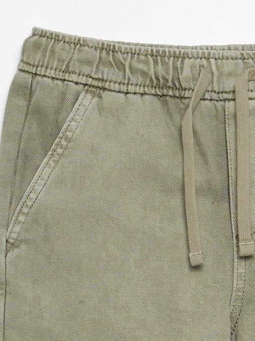 Pantaloni relaxed fit con vita elasticizzata - Kiabi