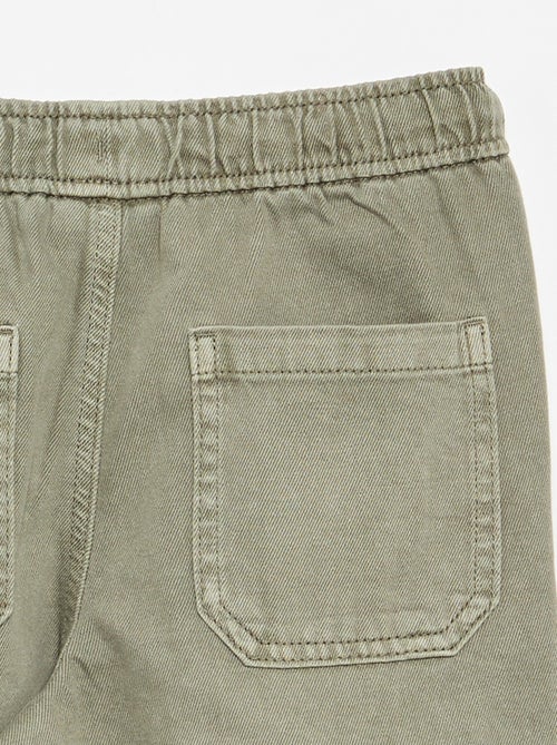 Pantaloni relaxed fit con vita elasticizzata - Kiabi