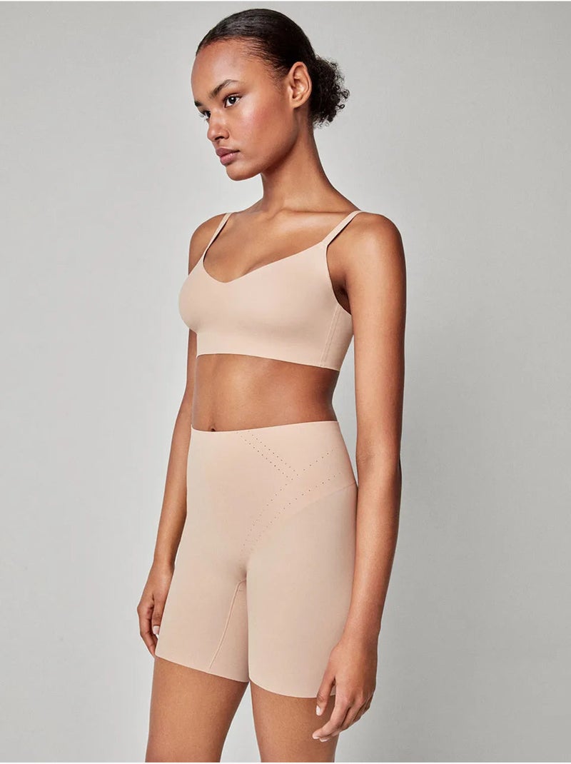 Pantaloni riducenti con rinforzo frontale Rosa - Kiabi