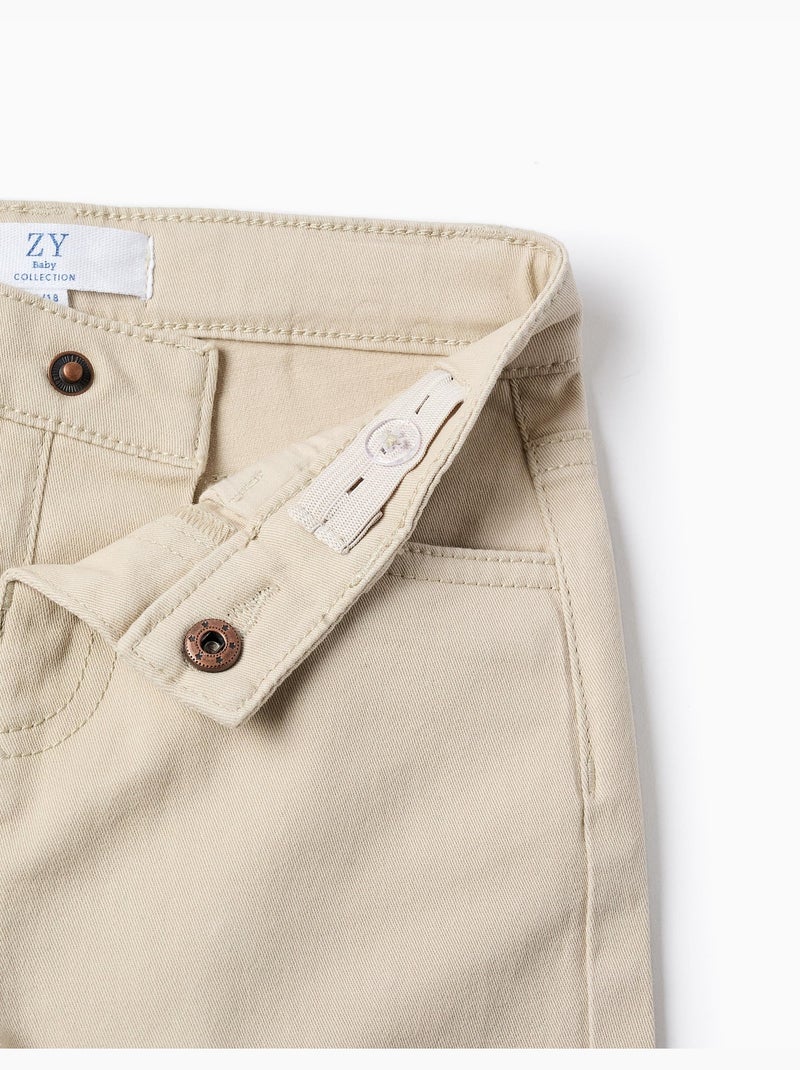 Pantaloni saffiano Beige chiaro - Kiabi