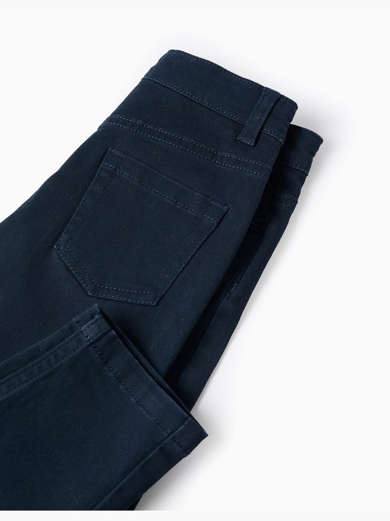 Pantaloni saffiano Blu scuro - Kiabi