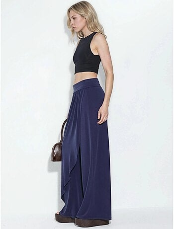 Pantaloni salwar a gamba ampia busem