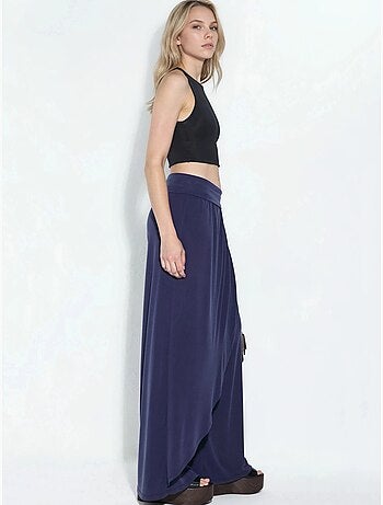 Pantaloni salwar a gamba ampia busem