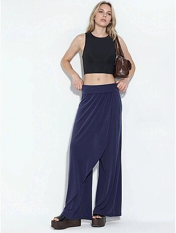 Pantaloni salwar a gamba ampia busem