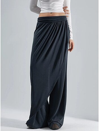 Pantaloni salwar a gamba ampia busem