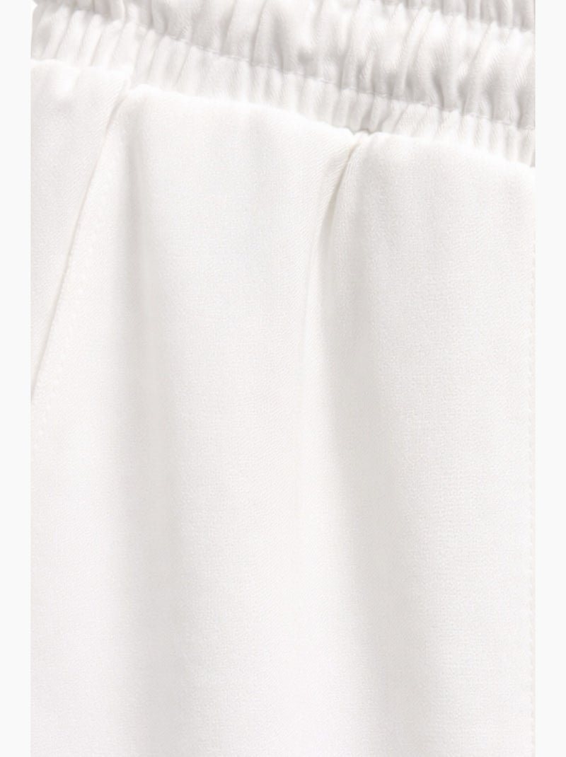 Pantaloni salwar fit con coulisse mixray Bianco - Kiabi