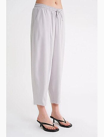 Pantaloni salwar fit con coulisse mixray