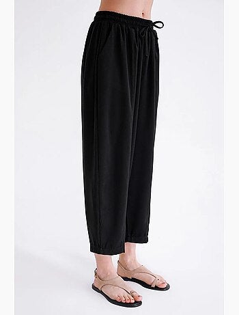 Pantaloni salwar fit con coulisse mixray
