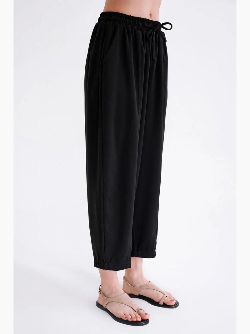 Pantaloni salwar fit con coulisse mixray Nero - Kiabi