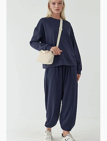 Pantaloni salwar modal touch con tasche hiccup