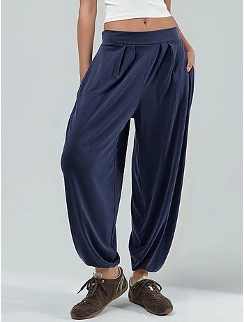 Pantaloni salwar plissettati busem