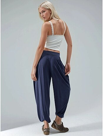 Pantaloni salwar plissettati busem