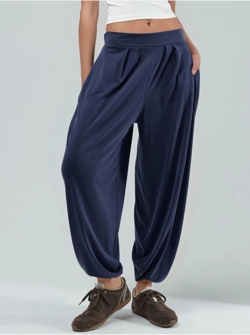 Pantaloni salwar plissettati busem - Kiabi Pantaloni salwar plissettati busem - Kiabi