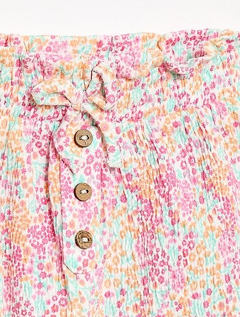 Pantaloni Sarouel in jersey di cotone